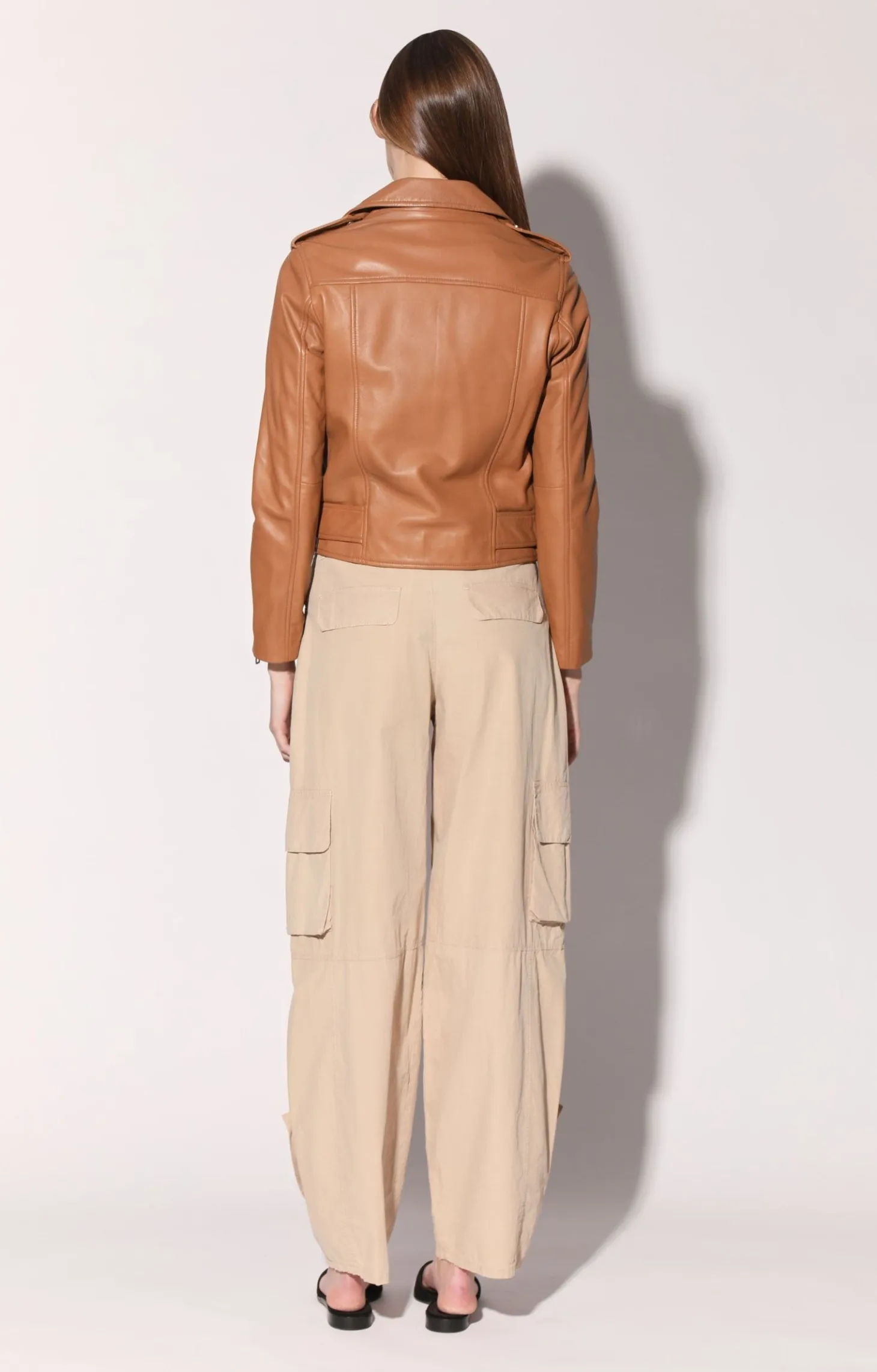 Allison Jacket, Camel-Leather>Walter Baker Outlet