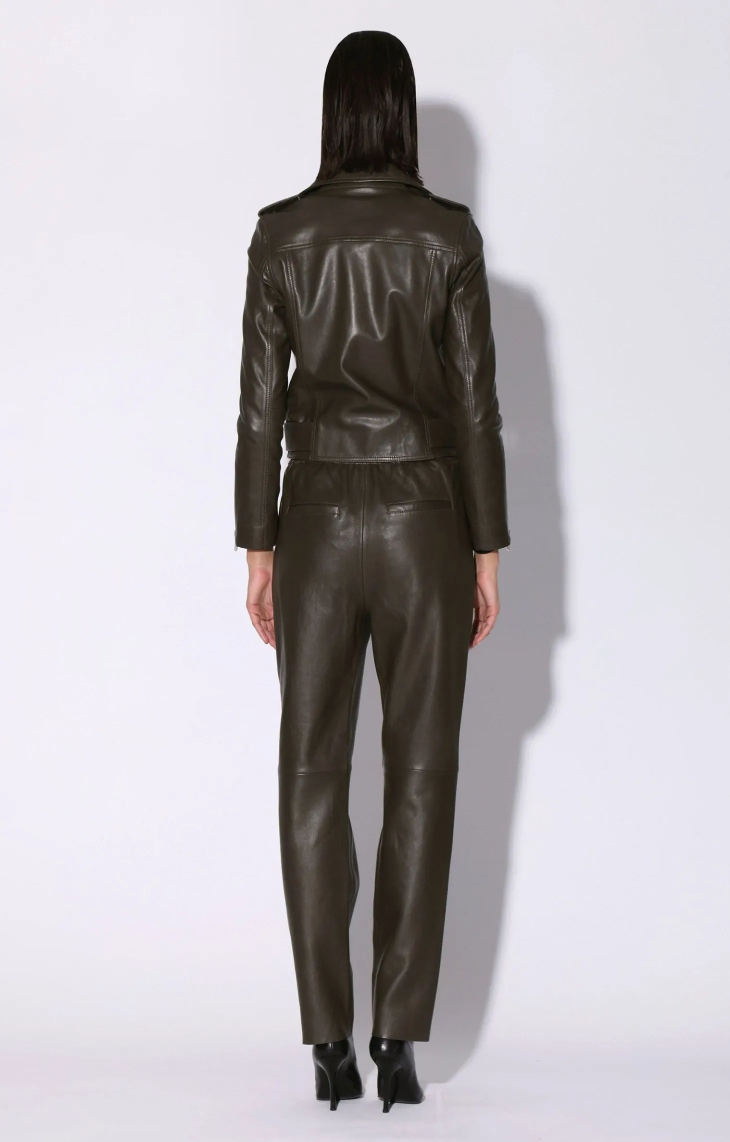 Allison Jacket, Moss-Leather>Walter Baker Clearance