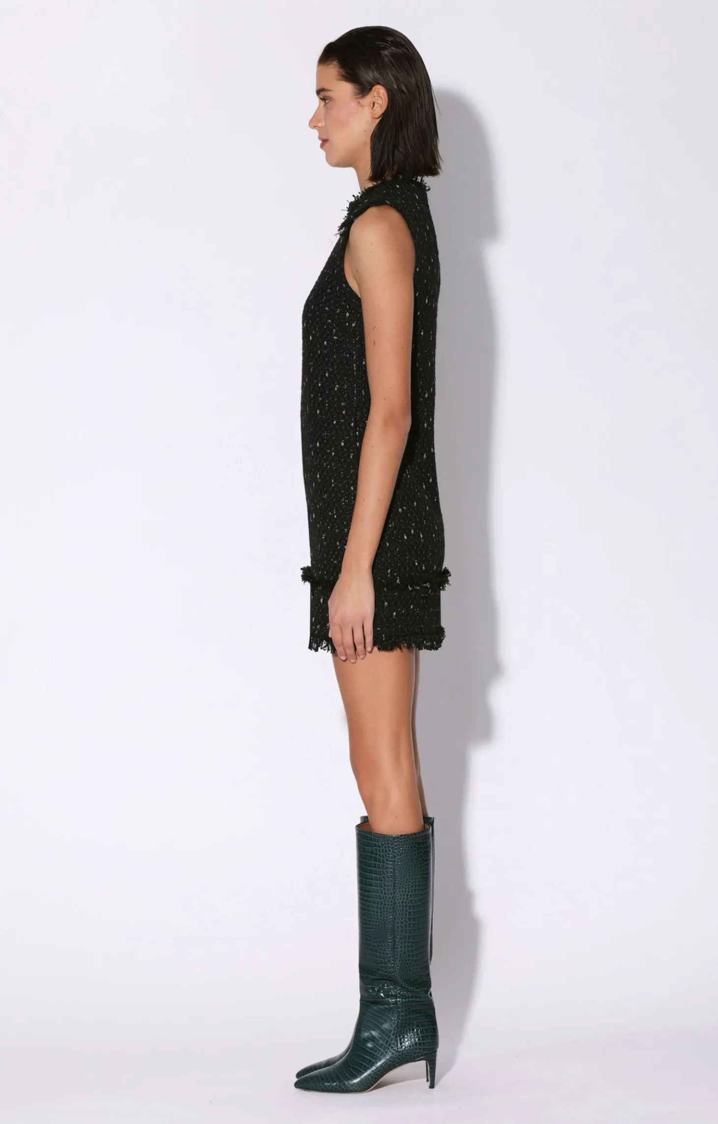 Bethani Dress, Parisian Tweed>Walter Baker Shop
