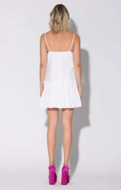 Carlita Dress, White><noscript><img width=
