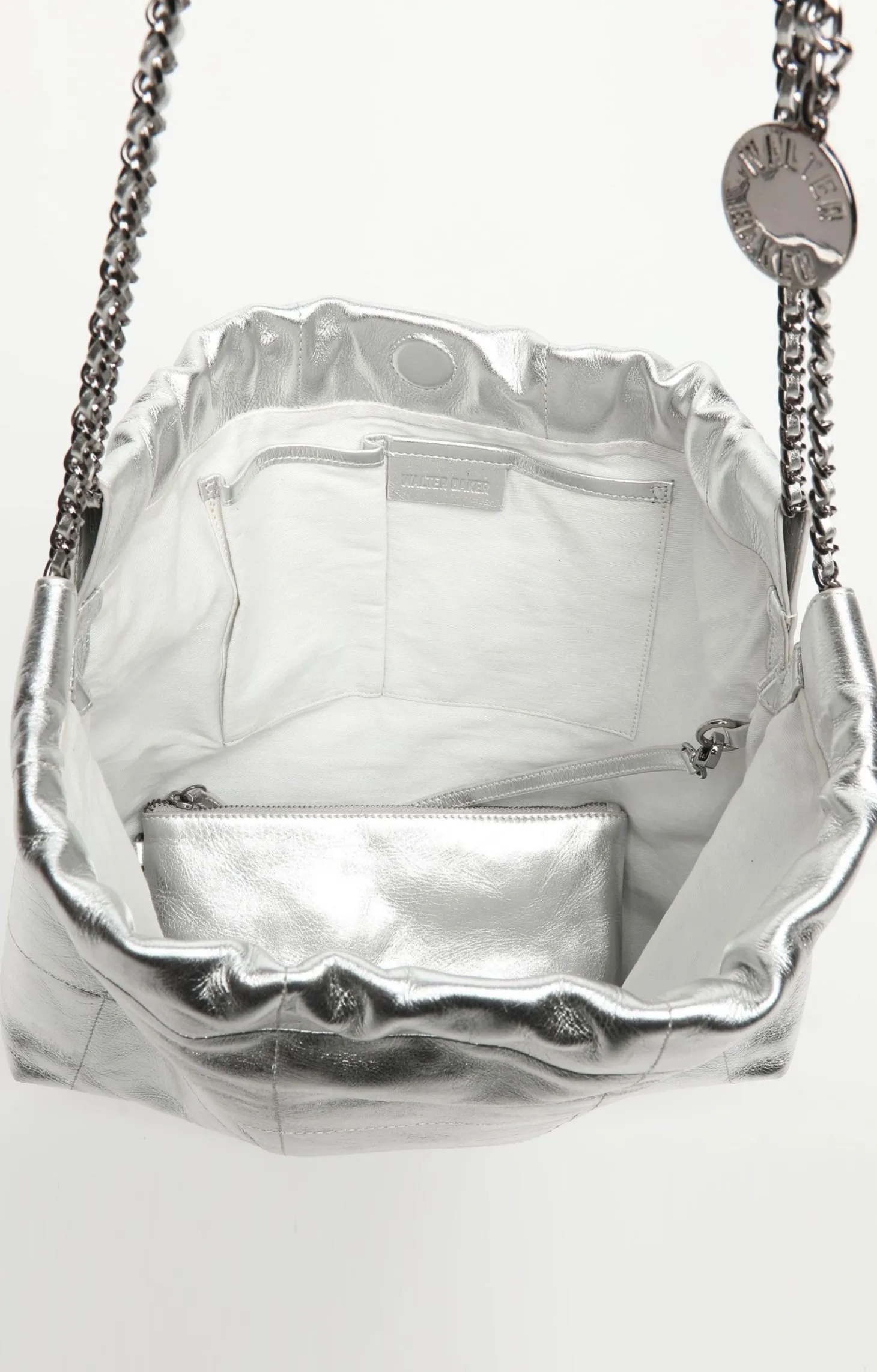 Cleo Shoulder, Metallic Silver>Walter Baker Best