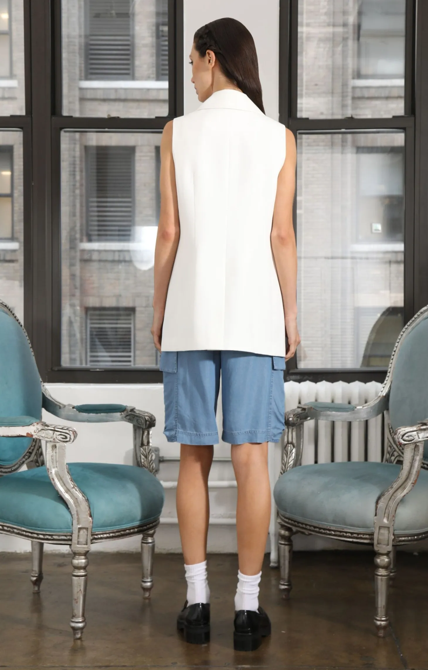 Collin Vest, White>Walter Baker Clearance