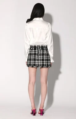 Della Skirt, Heritage Tweed Black><noscript><img width=