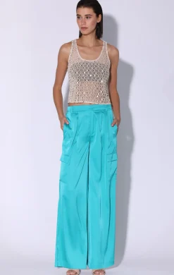 Denver Pant, Turquoise>Walter Baker Discount