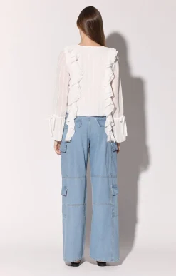 Francesca Top, Off White><noscript><img width=