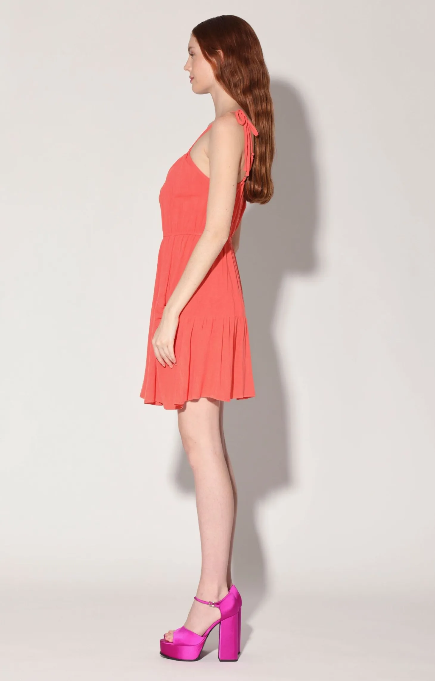 Gloria Dress, Papaya>Walter Baker Sale