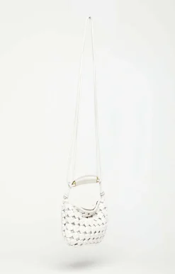 Hazel Mini Hobo, Bright White><noscript><img width=