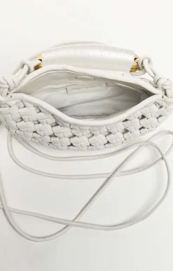Hazel Mini Hobo, Bright White><noscript><img width=