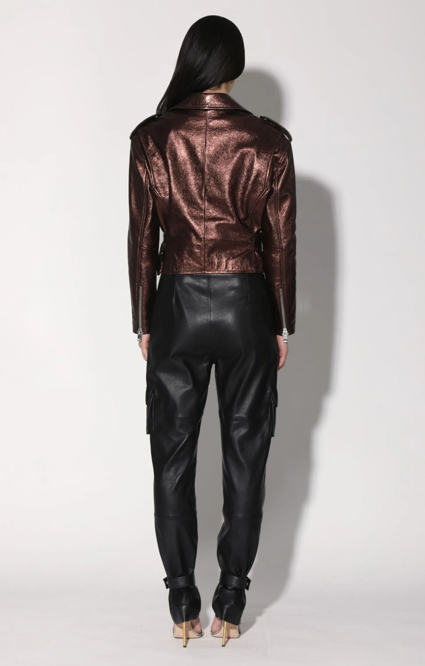 Jordy Jacket, Bronze Leather>Walter Baker Clearance