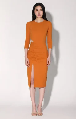 Kalani Dress, Rust>Walter Baker Fashion