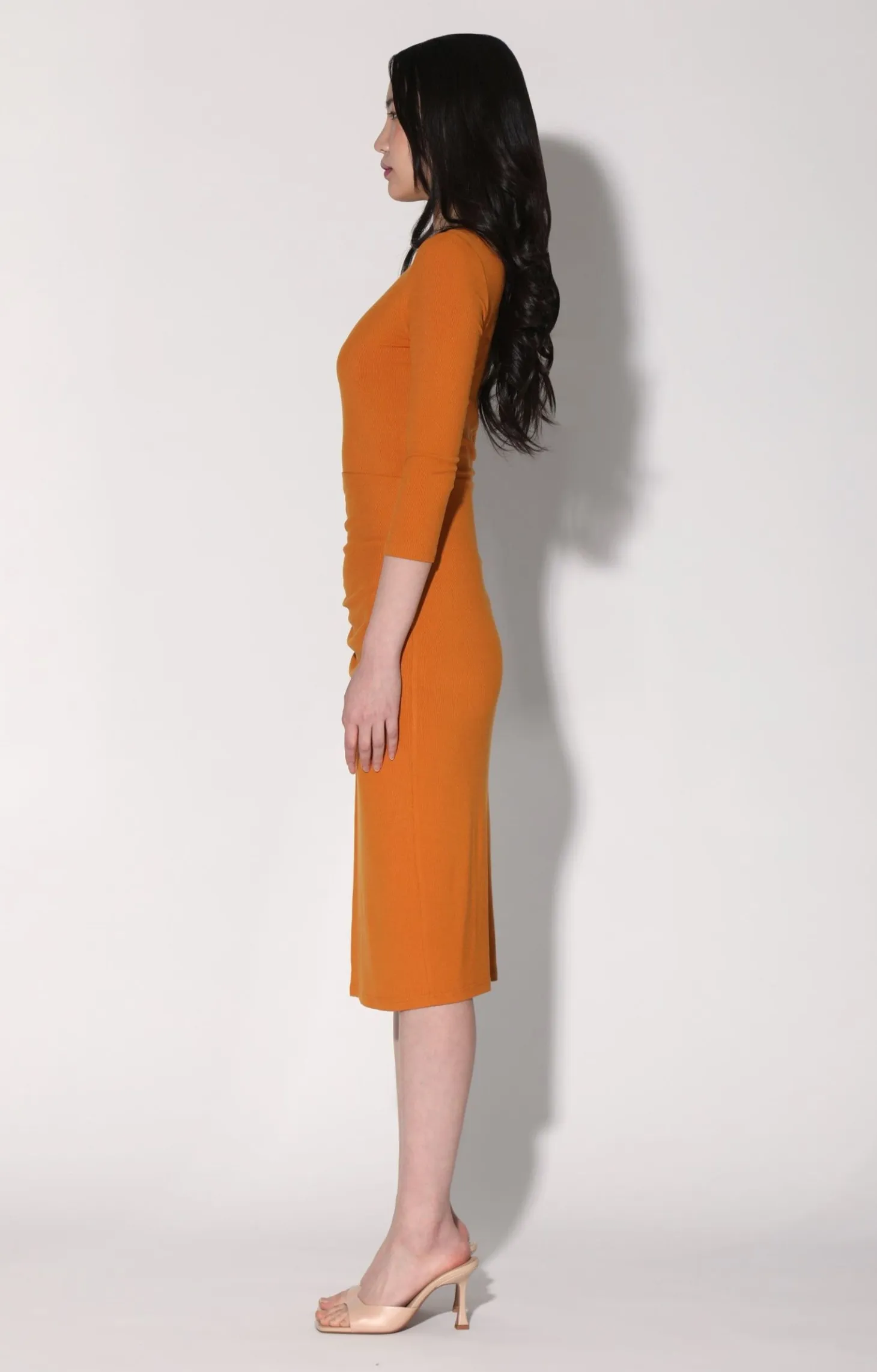 Kalani Dress, Rust>Walter Baker Fashion