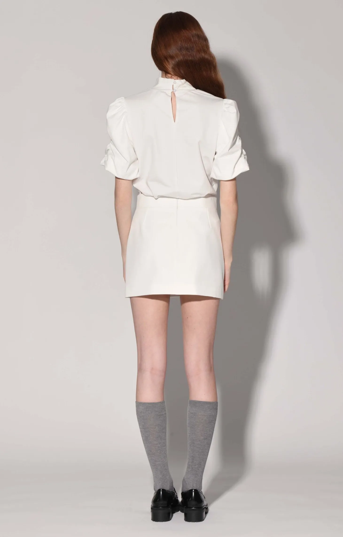 Katarina Skirt, White>Walter Baker Flash Sale