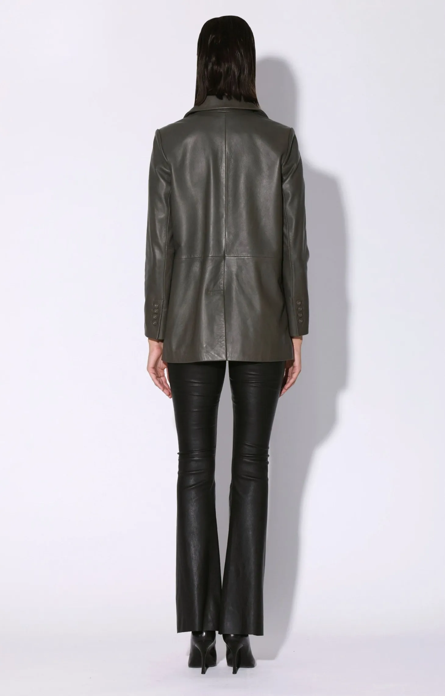 Kiki Blazer, Moss-Leather>Walter Baker Best