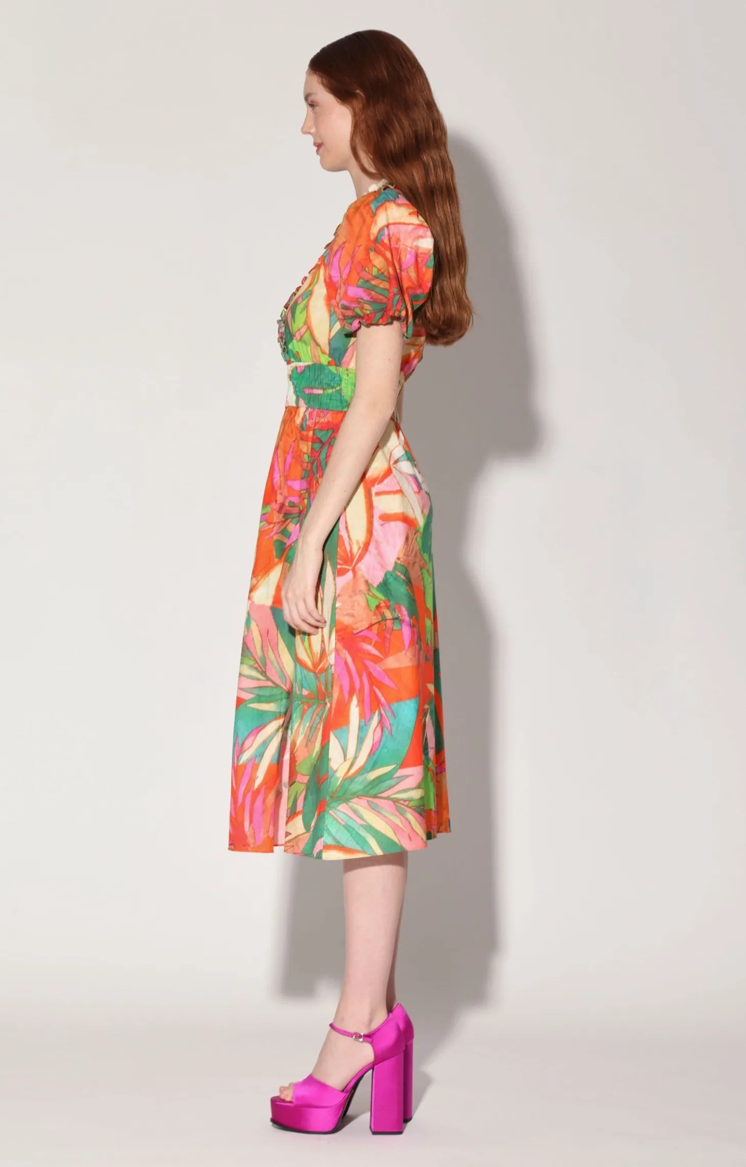 Leela Dress, Morning Glory>Walter Baker Cheap