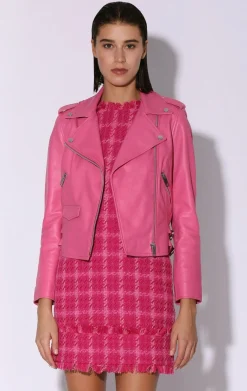 Liz Jacket, Candy-Leather>Walter Baker Best Sale
