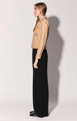 Liz Jacket, Latte-Leather><noscript><img width=