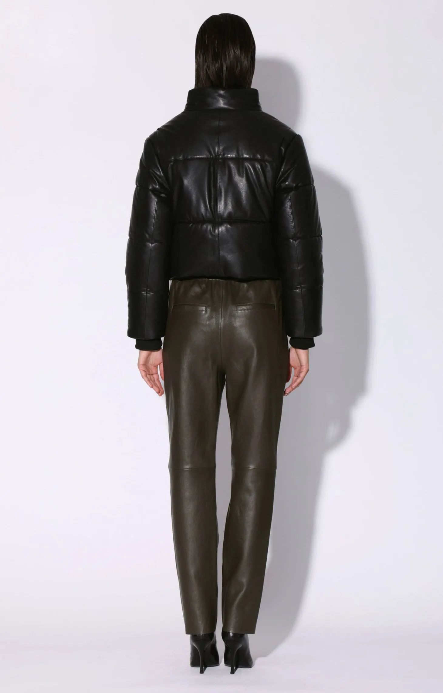Lorenza Jacket, Black-Leather>Walter Baker Shop