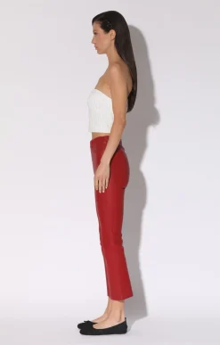 Lori Pant, Red-Leather><noscript><img width=