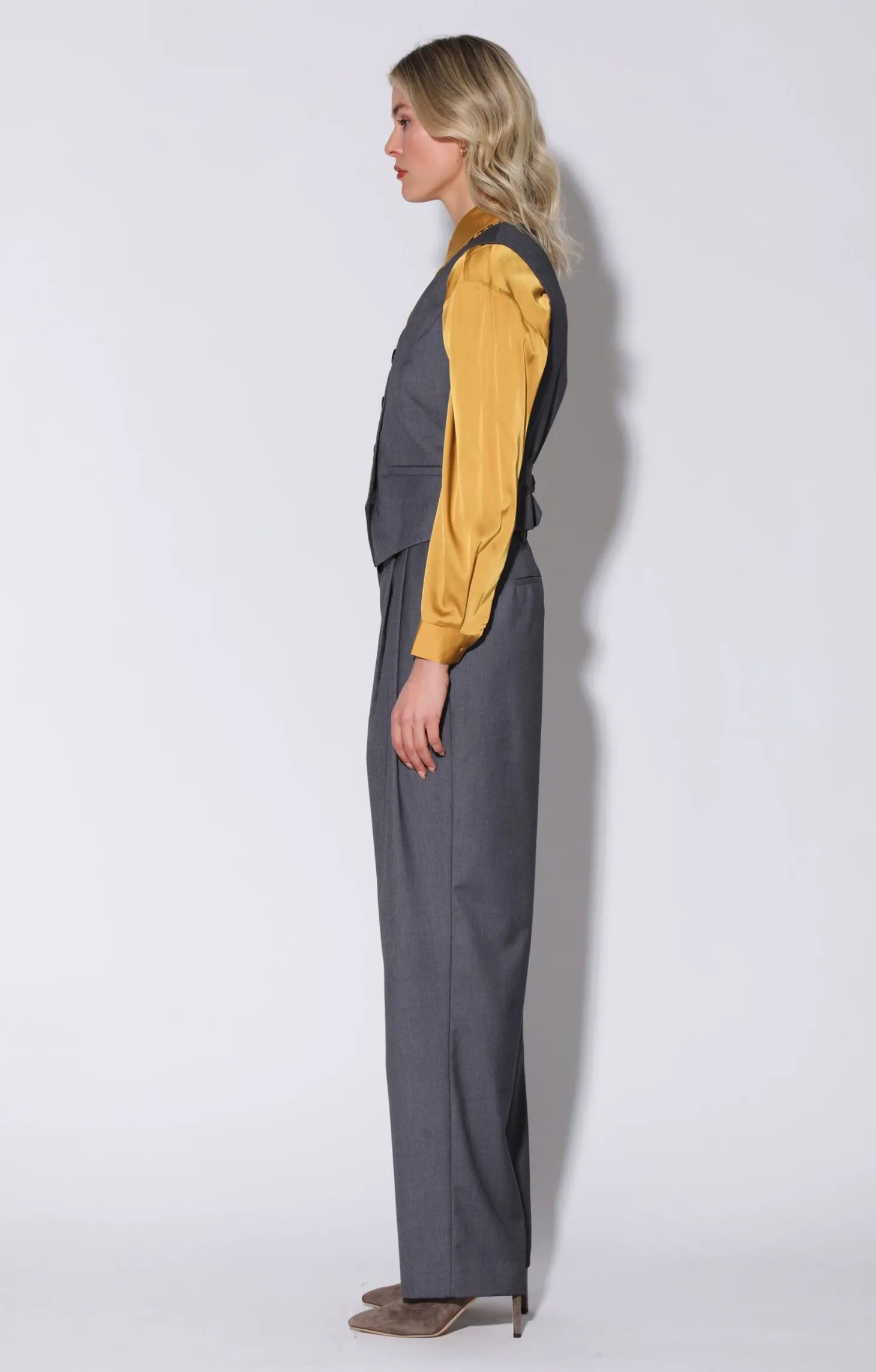 Luanna Vest, Grey>Walter Baker Flash Sale