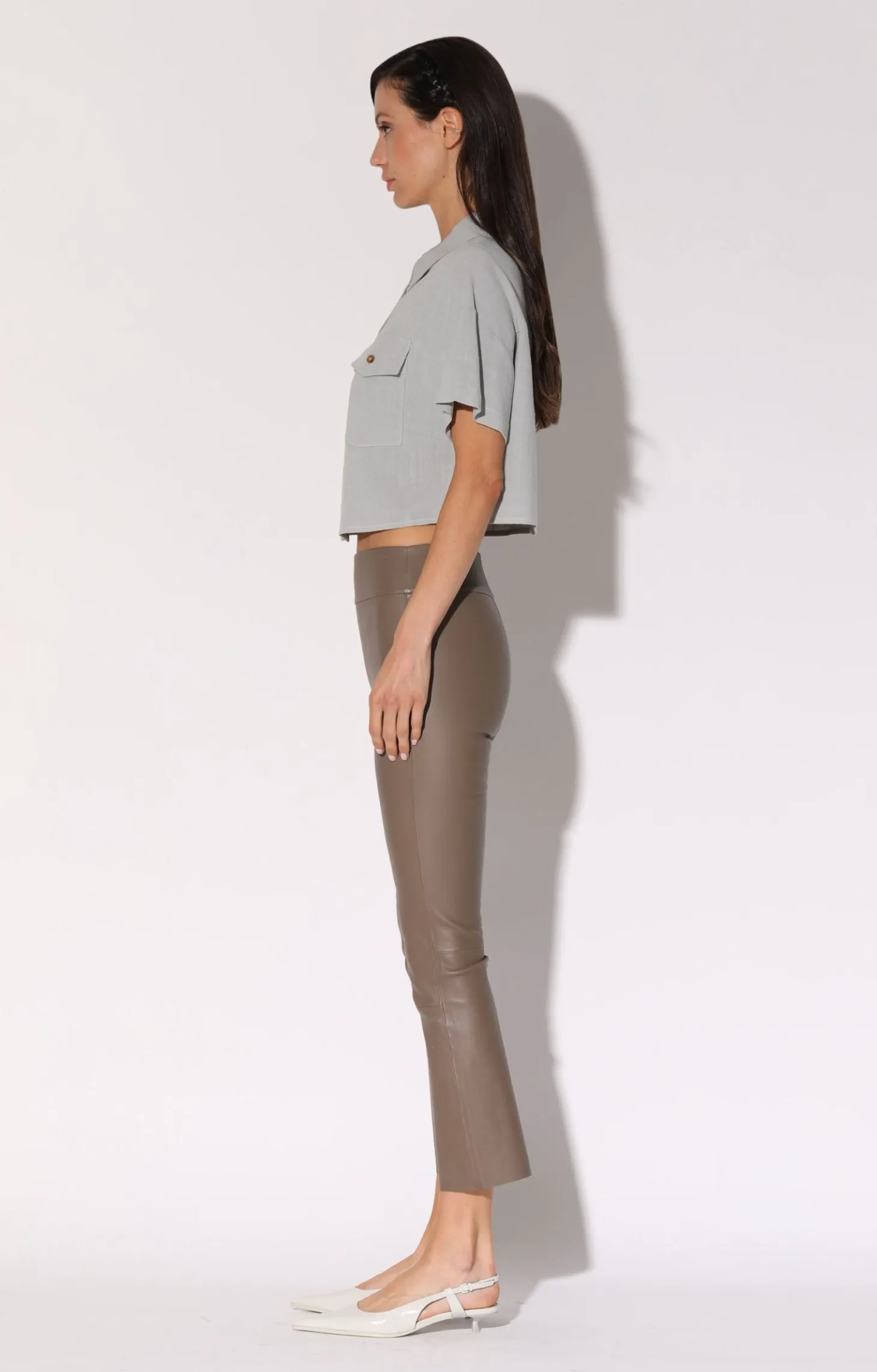 Luisa Pant, Sand-Stretch Leather>Walter Baker Online