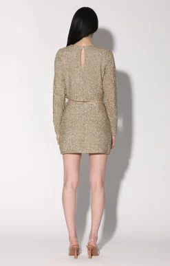Megan Top, Gold Rush Sequin><noscript><img width=