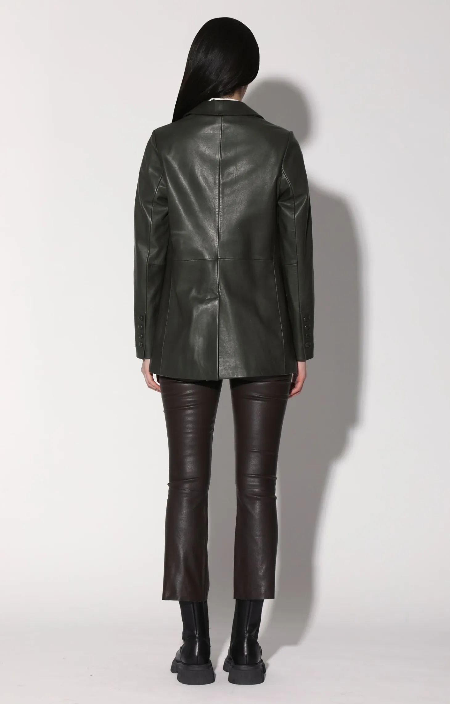 Mia Blazer, Basil-Leather>Walter Baker New