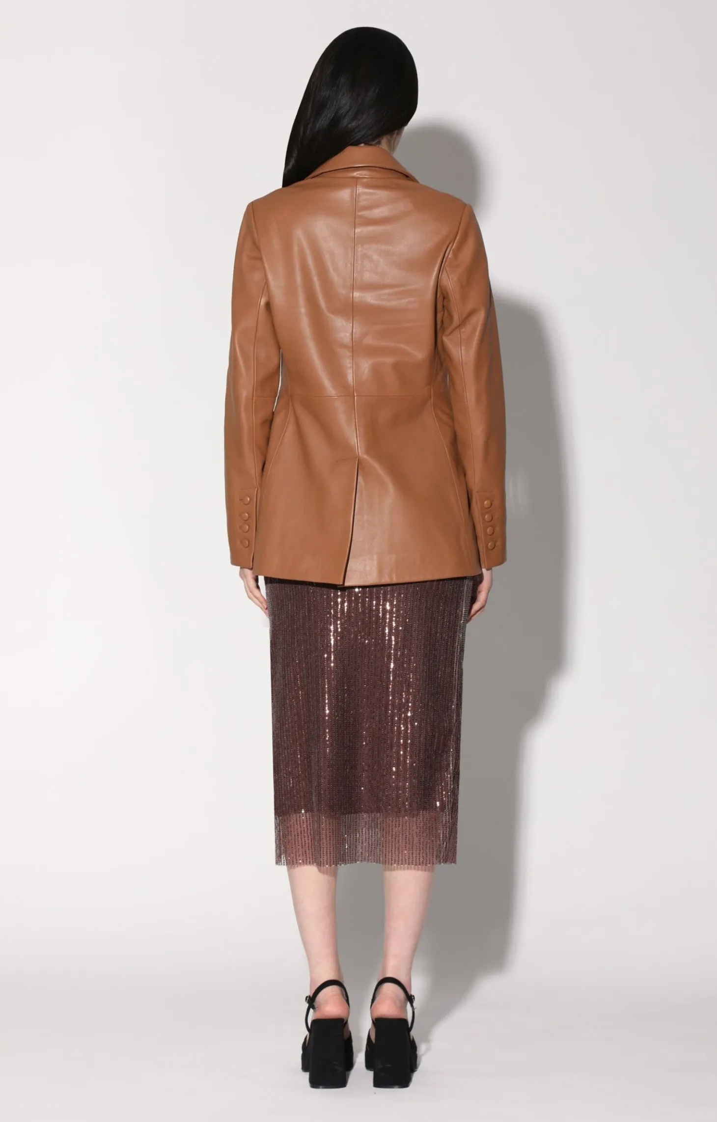 Mia Blazer, Camel-Leather>Walter Baker Hot