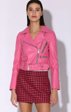 Nicole Jacket, Candy-Leather>Walter Baker Best