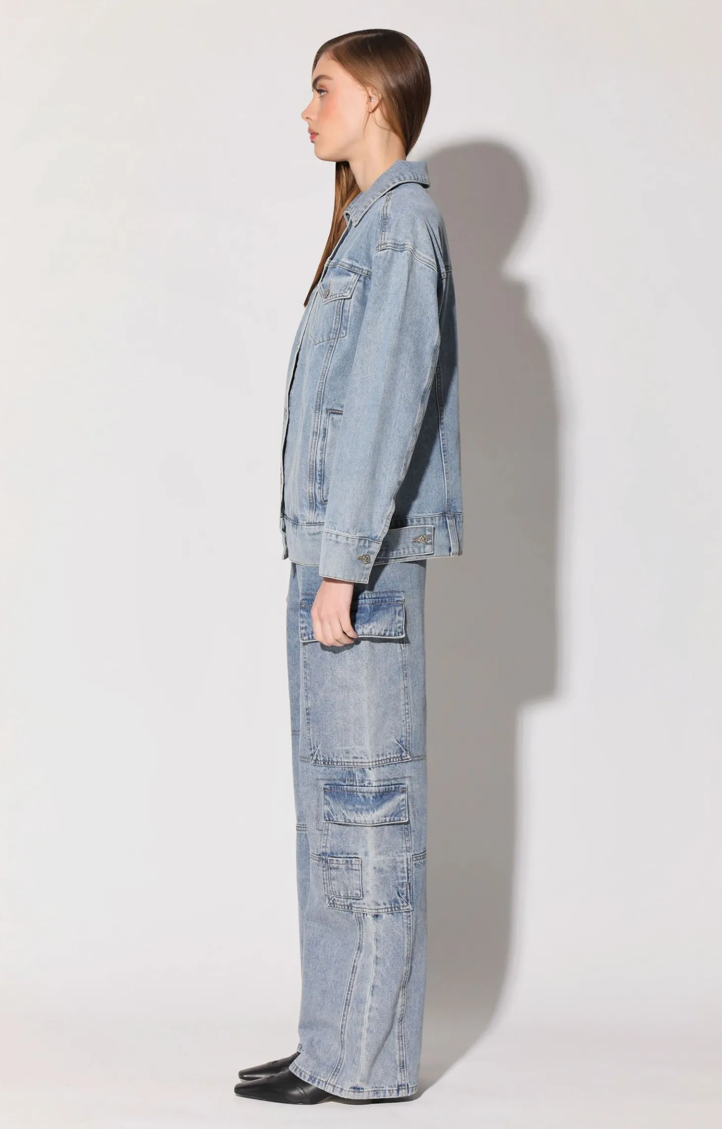Raelynn Jacket, Light Wash>Walter Baker Flash Sale