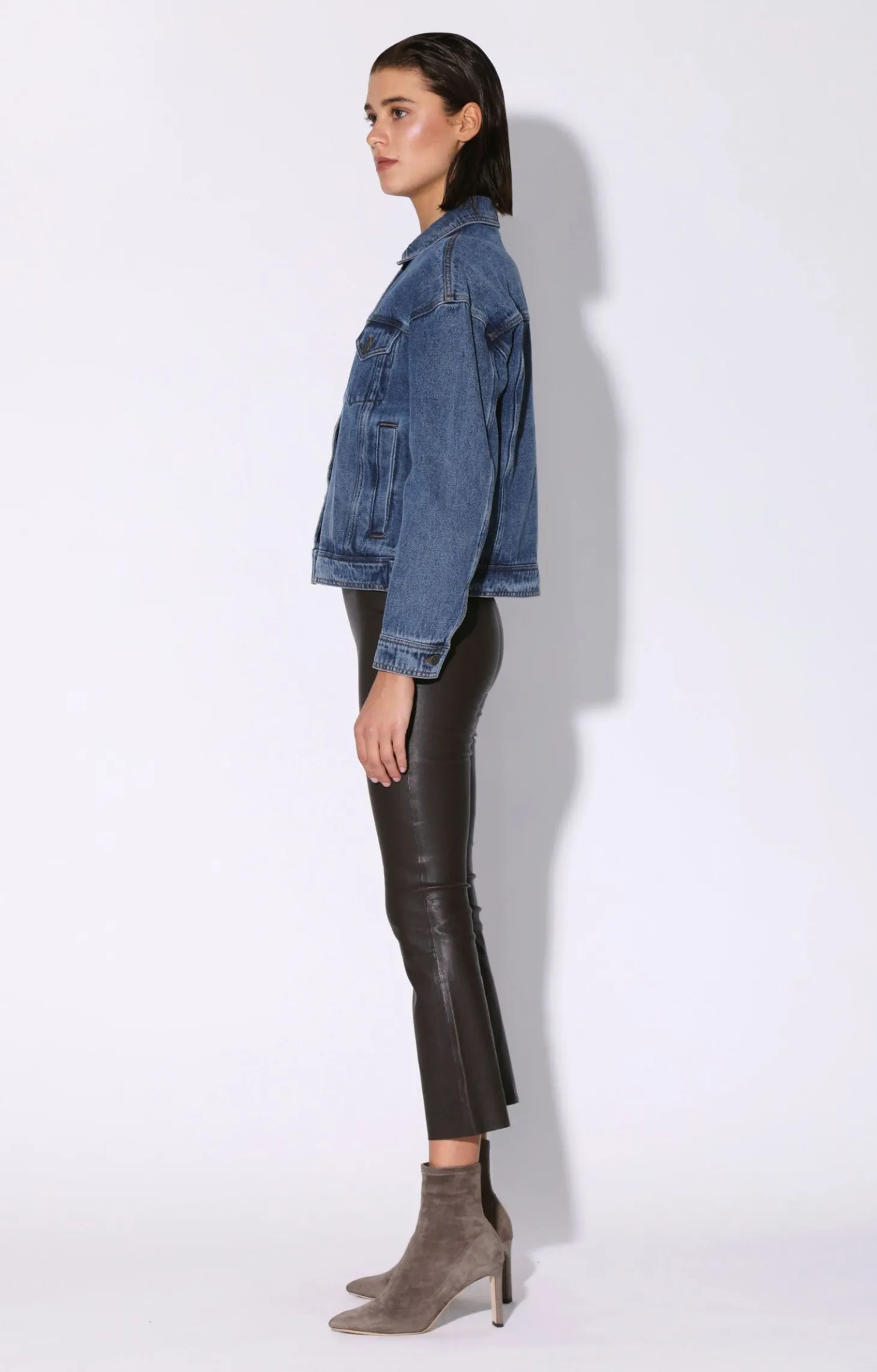 Shawna Jacket, Dark Wash>Walter Baker Best Sale