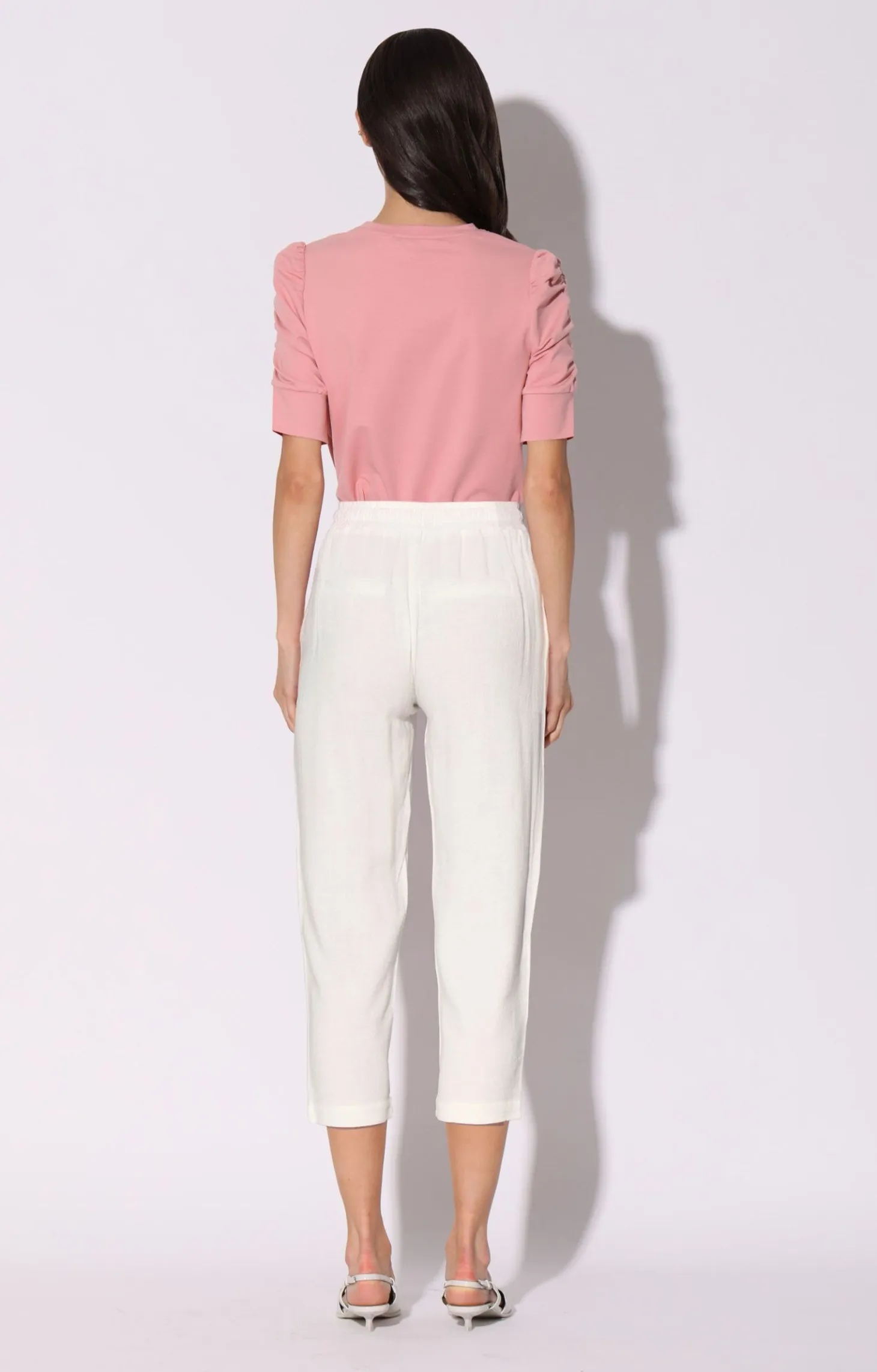 Sophia Jogger, Ivory>Walter Baker New