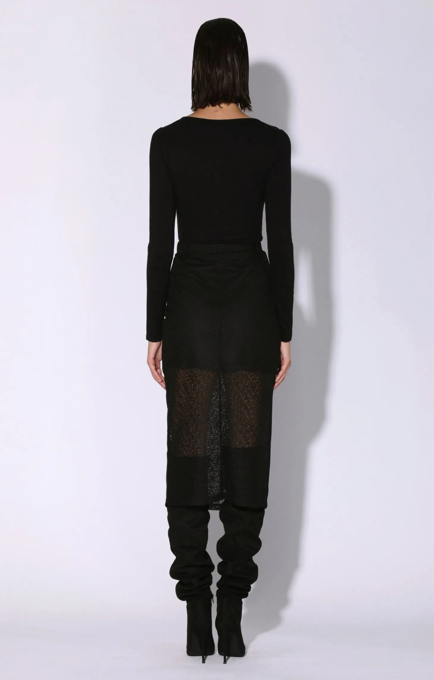 Stefana Skirt, Black>Walter Baker Hot