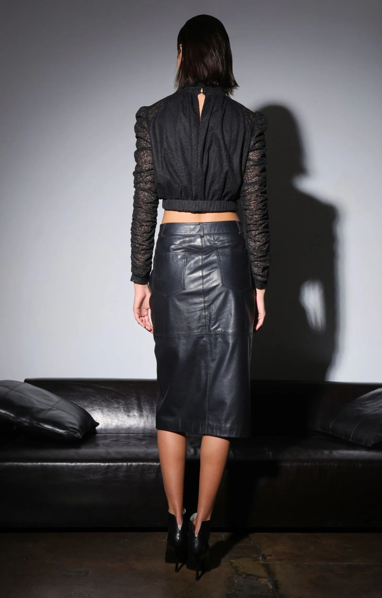 Sylas Top, Black>Walter Baker Cheap