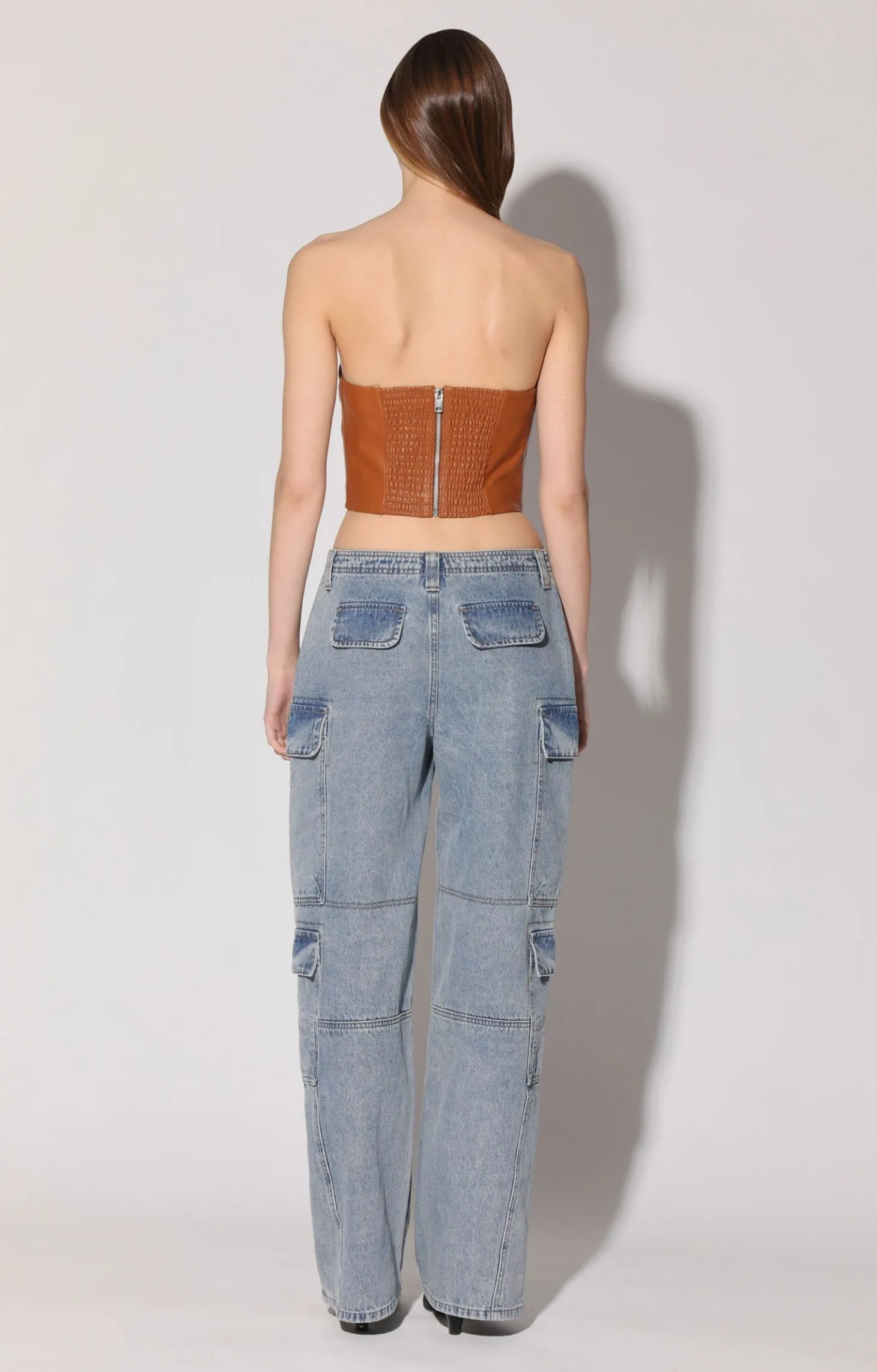 Tanvi Top, Camel-Leather>Walter Baker Cheap