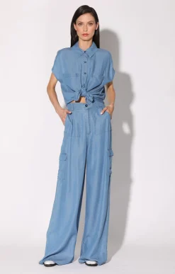 Terry Pant, Medium Wash>Walter Baker New