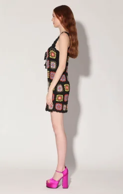 Tiffanie Dress, Patchwork Crochet><noscript><img width=