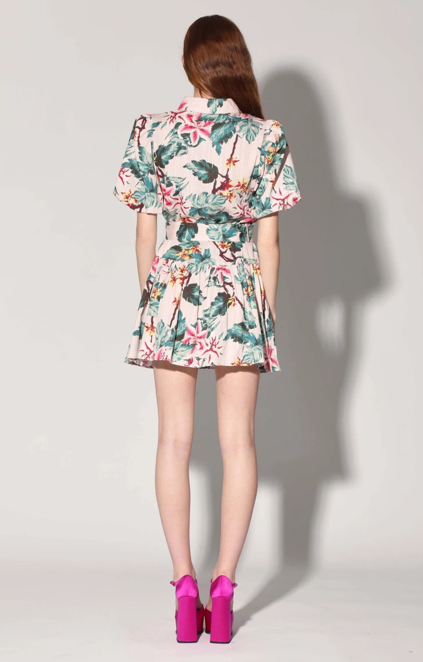 Tyanna Dress, Blush Azalea>Walter Baker Best Sale