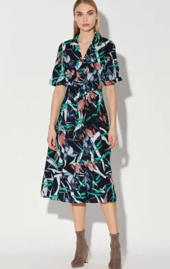 Valencia Dress, Midnight Tulip>Walter Baker New