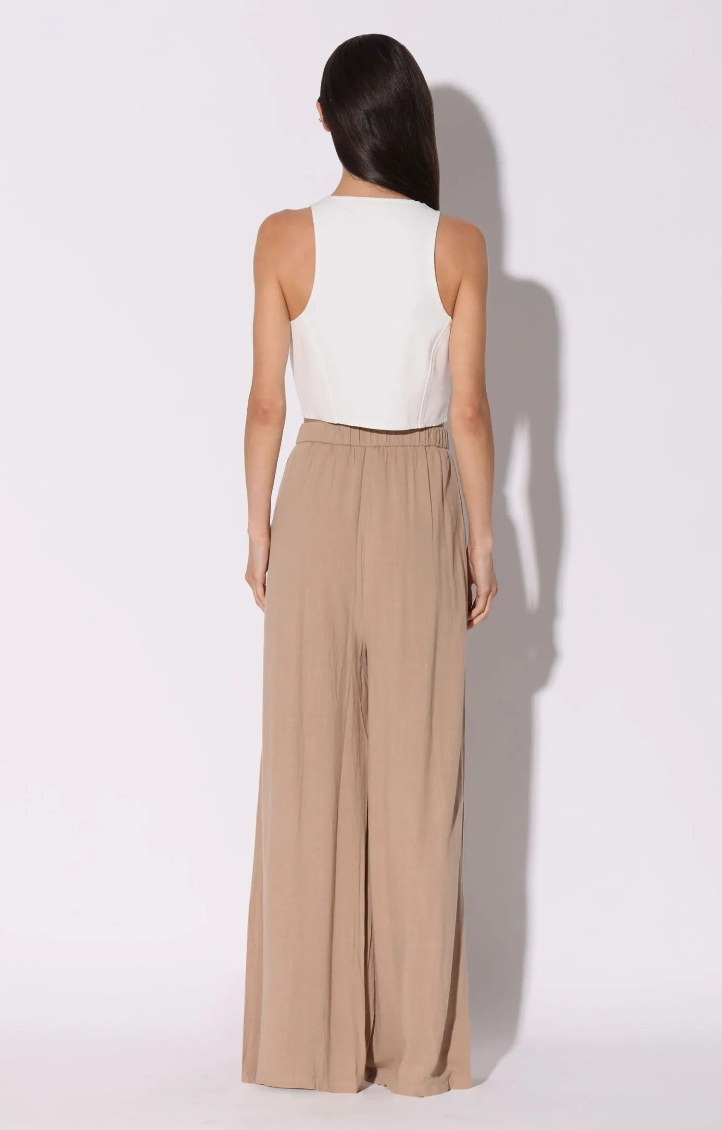 Wren Pant, Straw>Walter Baker Fashion
